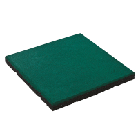 Rubber safety tile 50x50x4.5 cm  620680_k