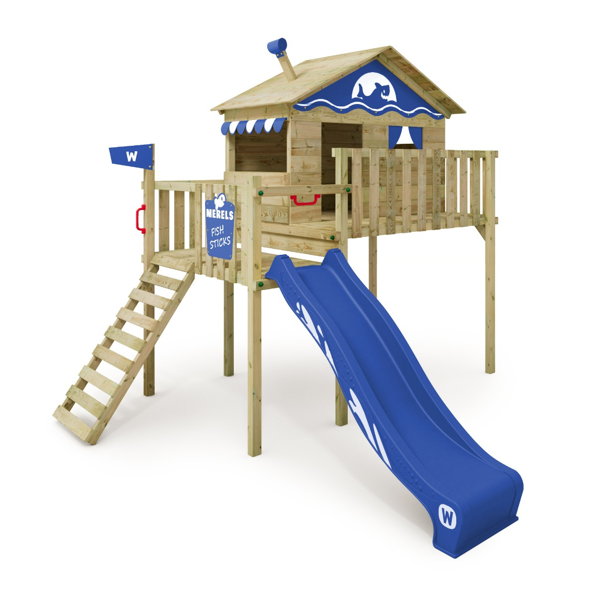 Feber playhouse clearance with slide