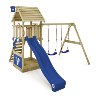 Climbing frame with wooden roof Wickey Smart Shelter  814196_k