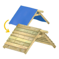 Expansion from plastic roof to wooden roof 114  620129