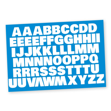 Letter stickers  615034