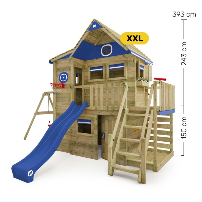 Tower playhouse with swing Smart ArtHouse Wickey.ie