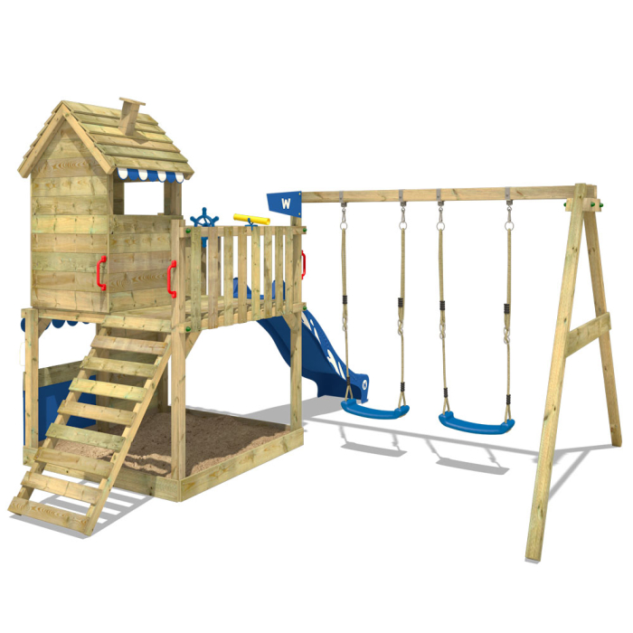 Kids climbing frame Smart Lodge 120