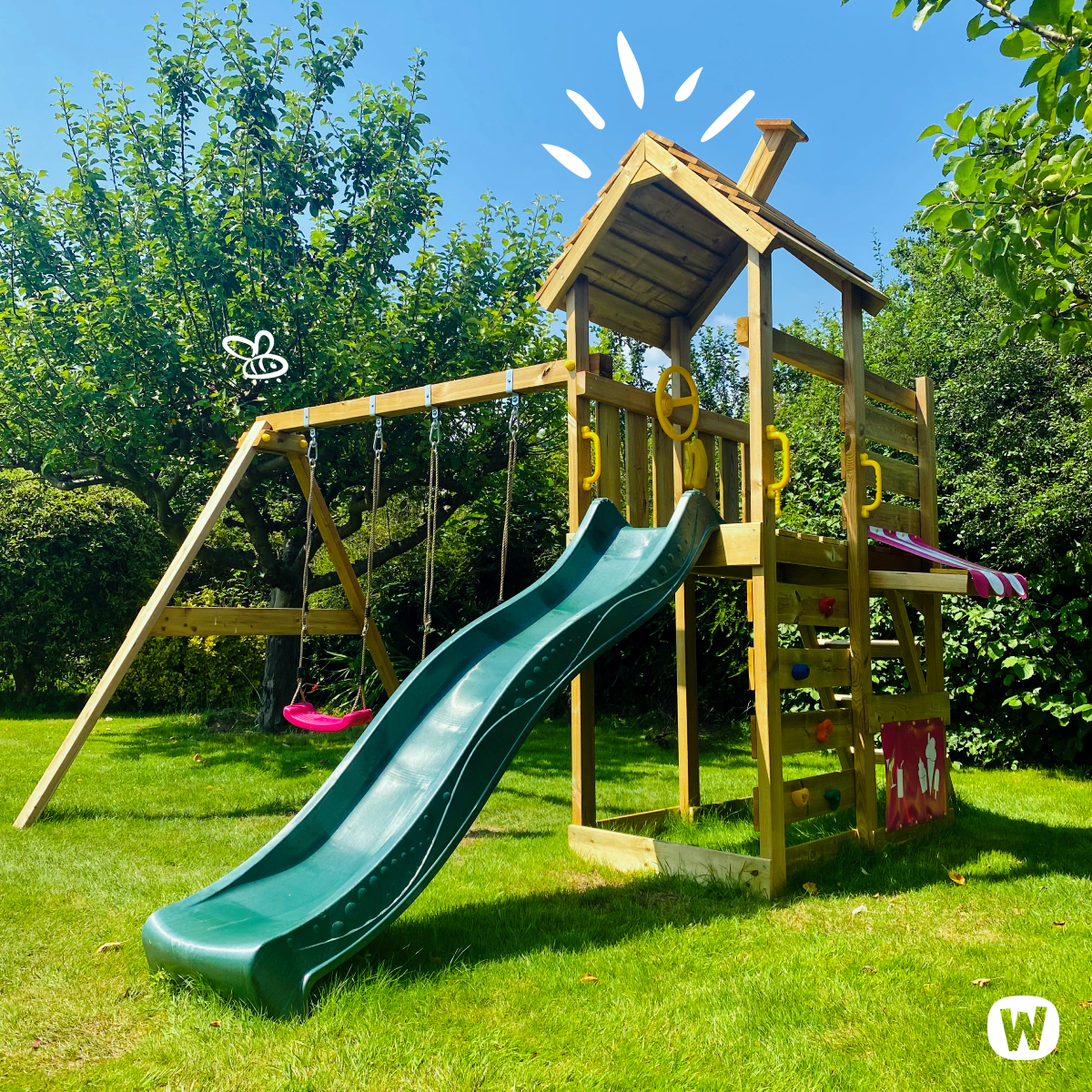 Climbing frame Wickey CherryFlyer 818200_k