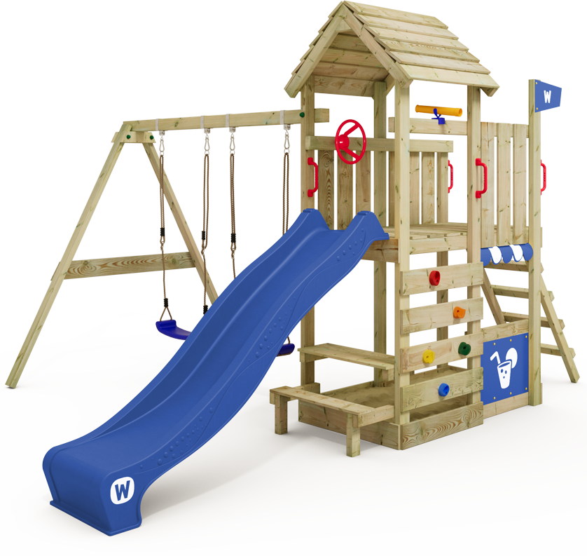 Climbing frame Wickey MultiFlyer with picnic table