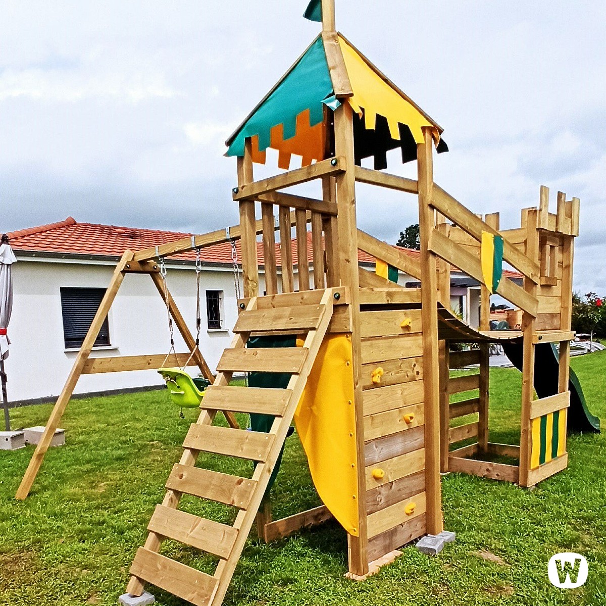 Climbing frame Wickey Smart Fort 817456_k