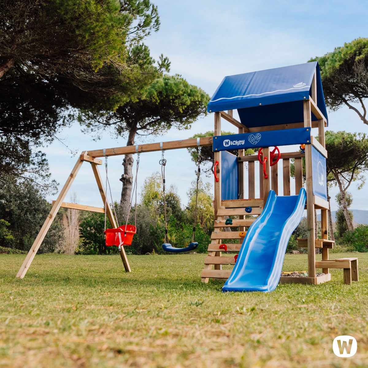 Wickey DinkyHouse climbing frame 834233_k
