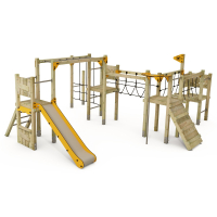 Wooden climbing frame Wickey PRO MAGIC Track  101091