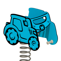 Spring rocker Wickey PRO tractor "Pulley"  100311_k