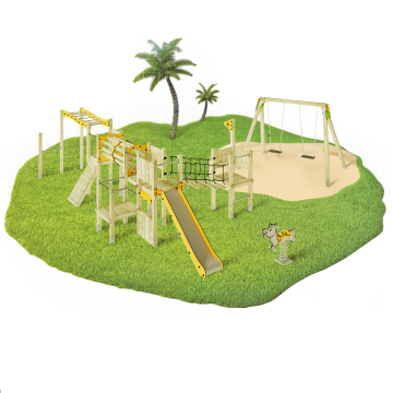 Complete public playground Wickey PRO MAGIC Catch  1005007