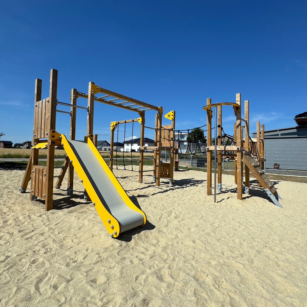Wooden climbing frame Wickey PRO MAGIC Track  101091
